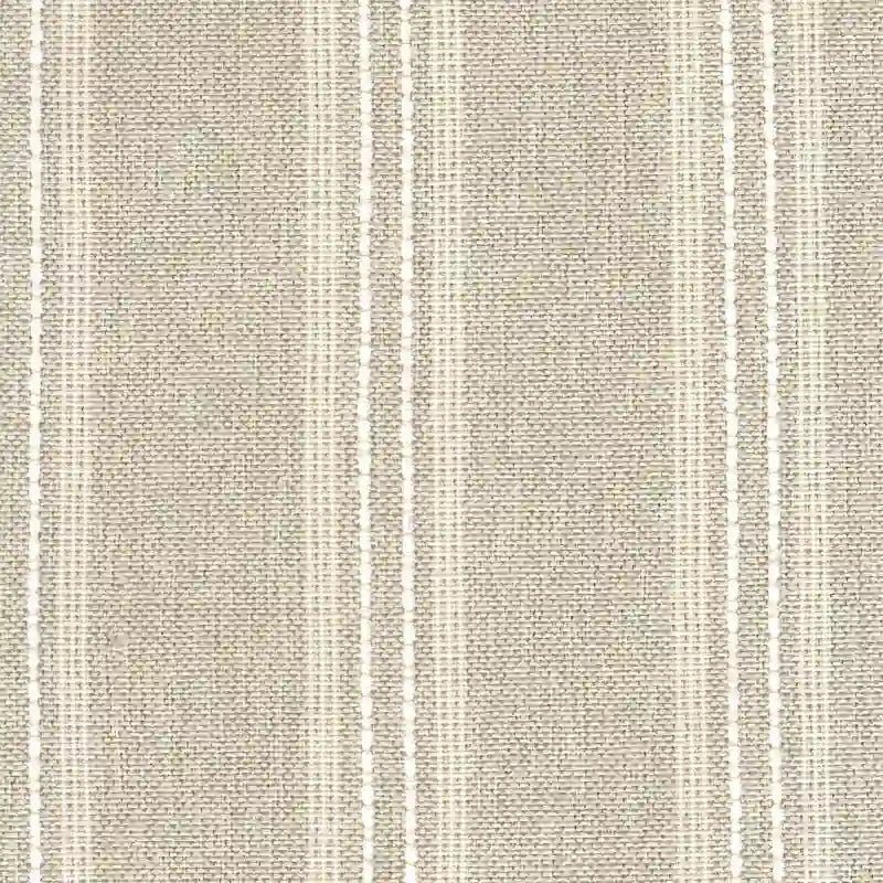 Cream White Boucle / Tan Stripe Wood Frame Accent Chair – Single Seat - Image 18